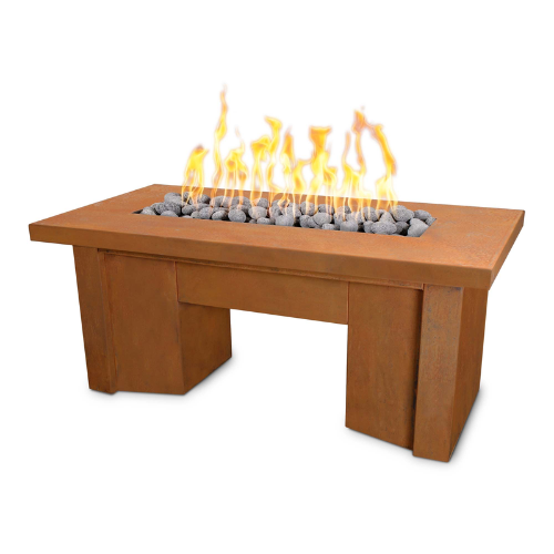 The Outdoor Plus - Alameda Corten Steel Fire Table